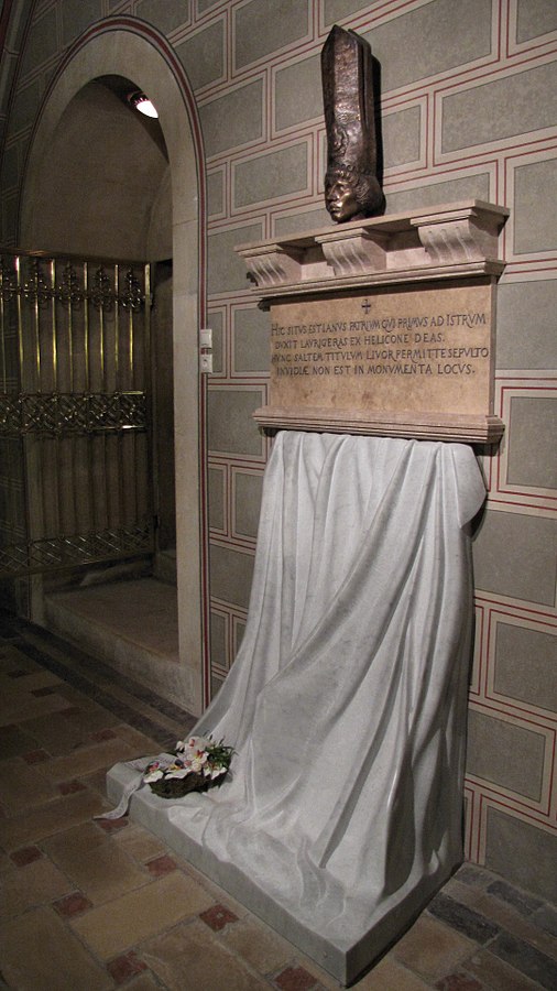 Janus Pannonius síremléke, Rétvári Sándor műve